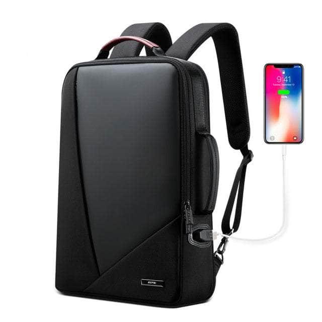 BOPAI Business USB Anti-Theft Computer Backpack