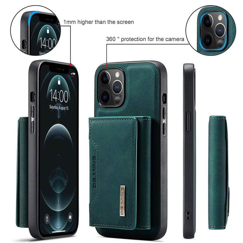 Casebuddy CaseMe iPhone 14 Pro Max Detachable Magnetic Leather Case