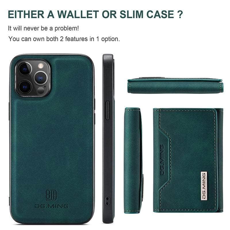 Casebuddy CaseMe iPhone 14 Pro Max Detachable Magnetic Leather Case
