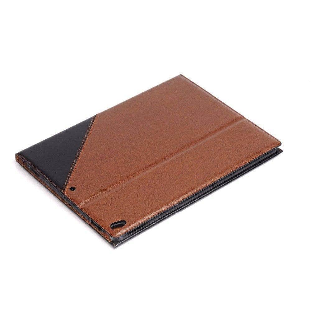 CaseBuddy Casebuddy Double Color Leather Look Book Smart Sleep Awake Cover iPad Air 3 2019