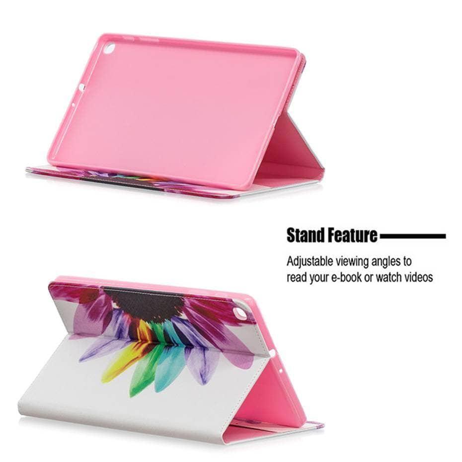 Flip Case Galaxy Tab A 10.1 T510 T515 (2019) Printed Stand Shell - CaseBuddy