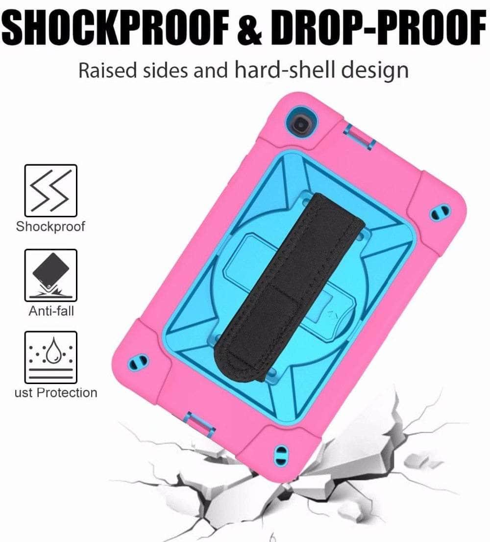 Full Protection Back Cover Galaxy Tab A 8.4 T307 2020 Shockproof Armor - CaseBuddy