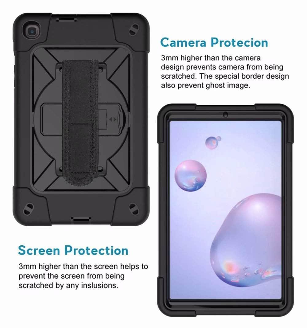 Full Protection Back Cover Galaxy Tab A 8.4 T307 2020 Shockproof Armor - CaseBuddy