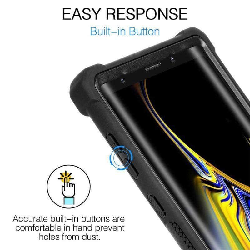 CaseBuddy Australia Casebuddy Galaxy Protection PC+TPU Clear Case Shockproof Sturdy