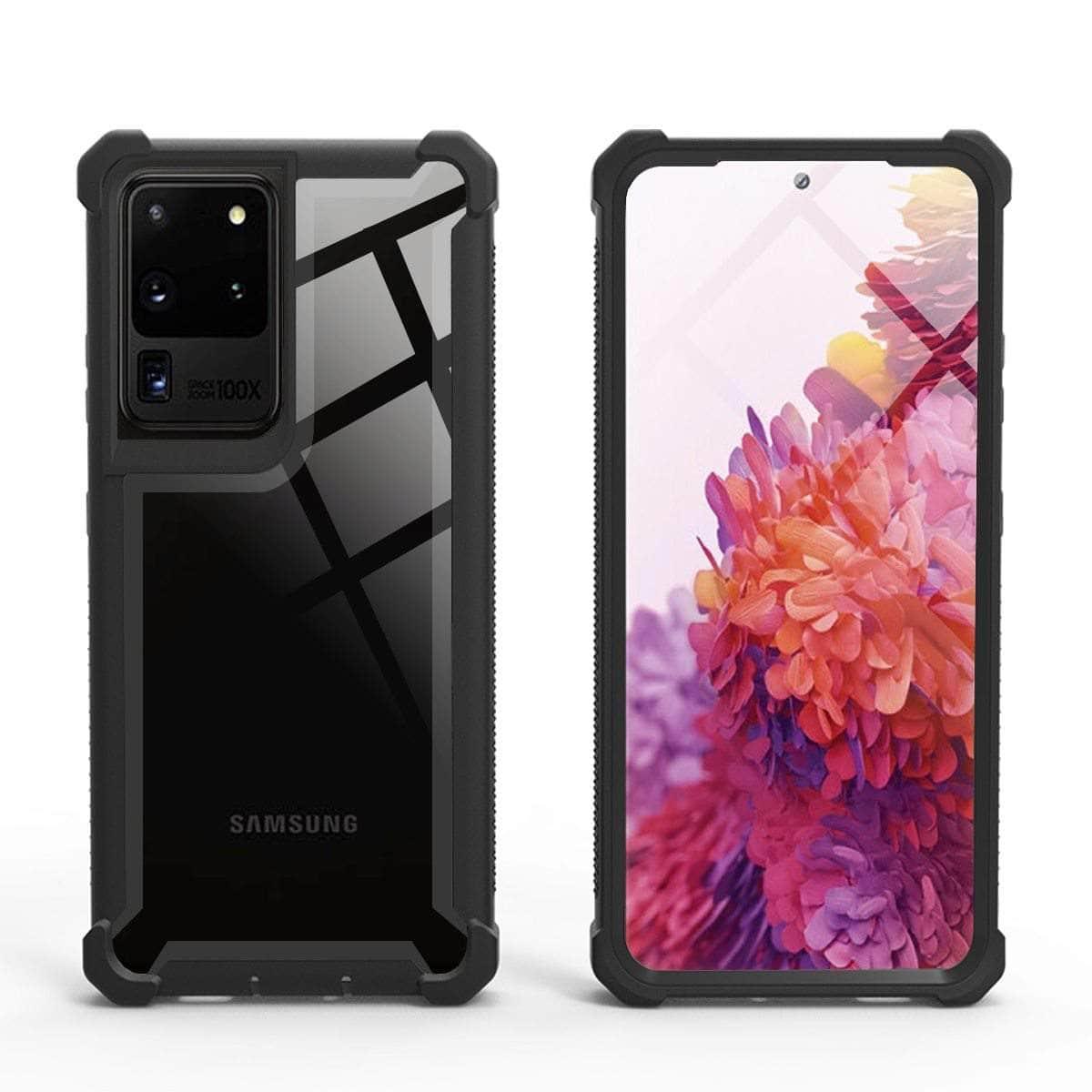 CaseBuddy Australia Casebuddy Galaxy Protection PC+TPU Clear Case Shockproof Sturdy