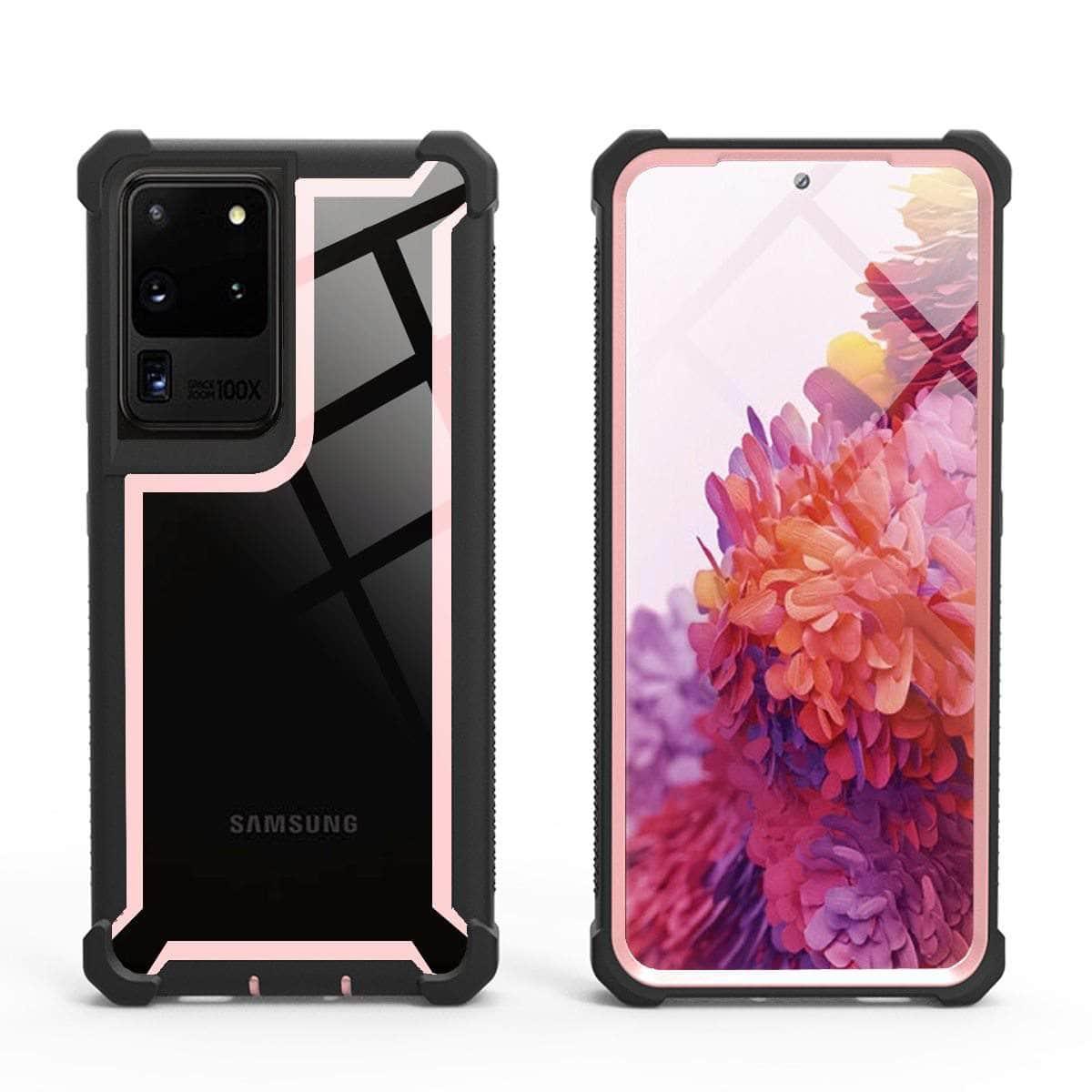 CaseBuddy Australia Casebuddy Galaxy Protection PC+TPU Clear Case Shockproof Sturdy