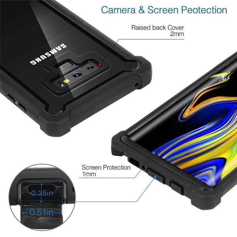 CaseBuddy Australia Casebuddy Galaxy Protection PC+TPU Clear Case Shockproof Sturdy