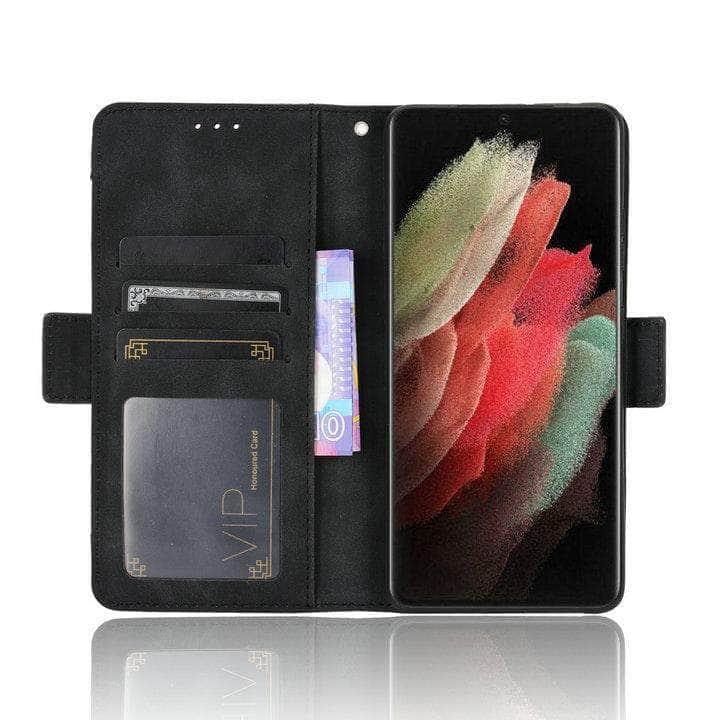 CaseBuddy Australia Casebuddy Galaxy S21 Removable Card Slot Leather Cover