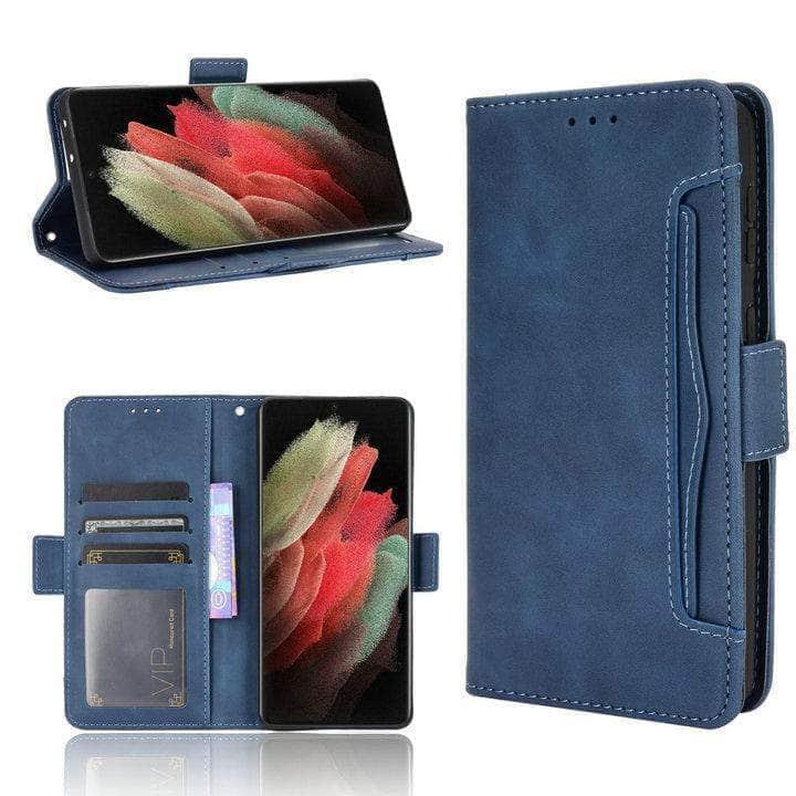 CaseBuddy Australia Casebuddy Galaxy S21 Removable Card Slot Leather Cover