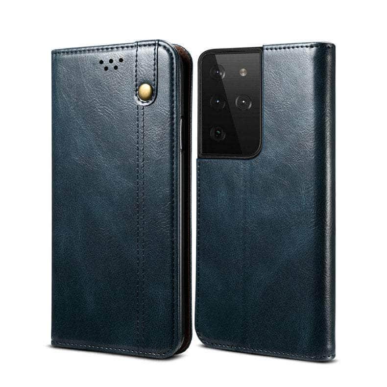 Casebuddy Galaxy S23 Plus Leather Texture Magnet Book Cover