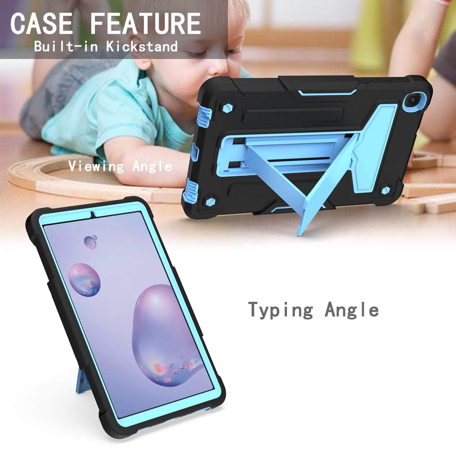 Galaxy Tab A 8.4 T307 2020 Shockproof Armor Heavy Protective Rugged Duty Case - CaseBuddy