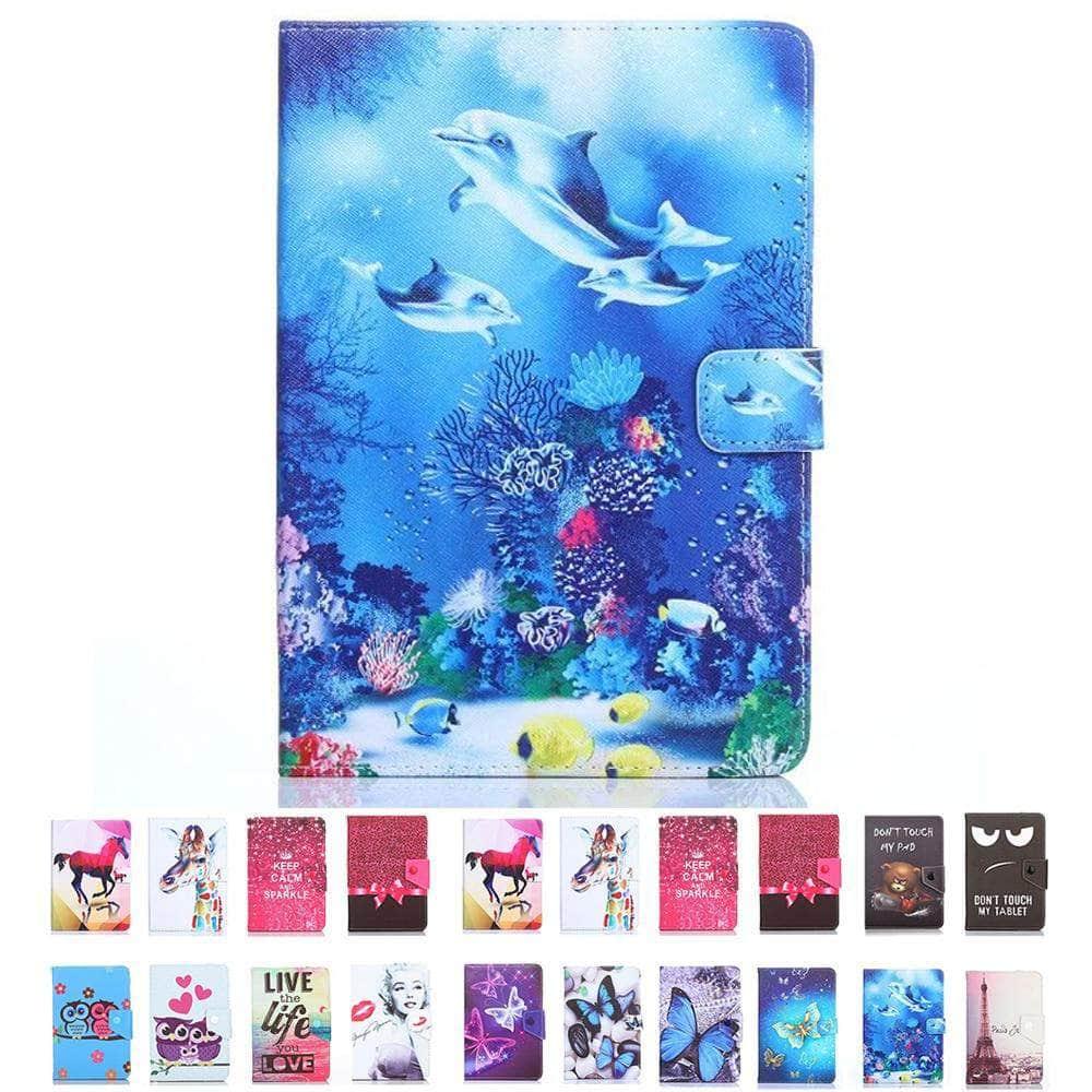 Galaxy Tab A7 10.4 T500 T505 Protective Themed Stand Case - CaseBuddy