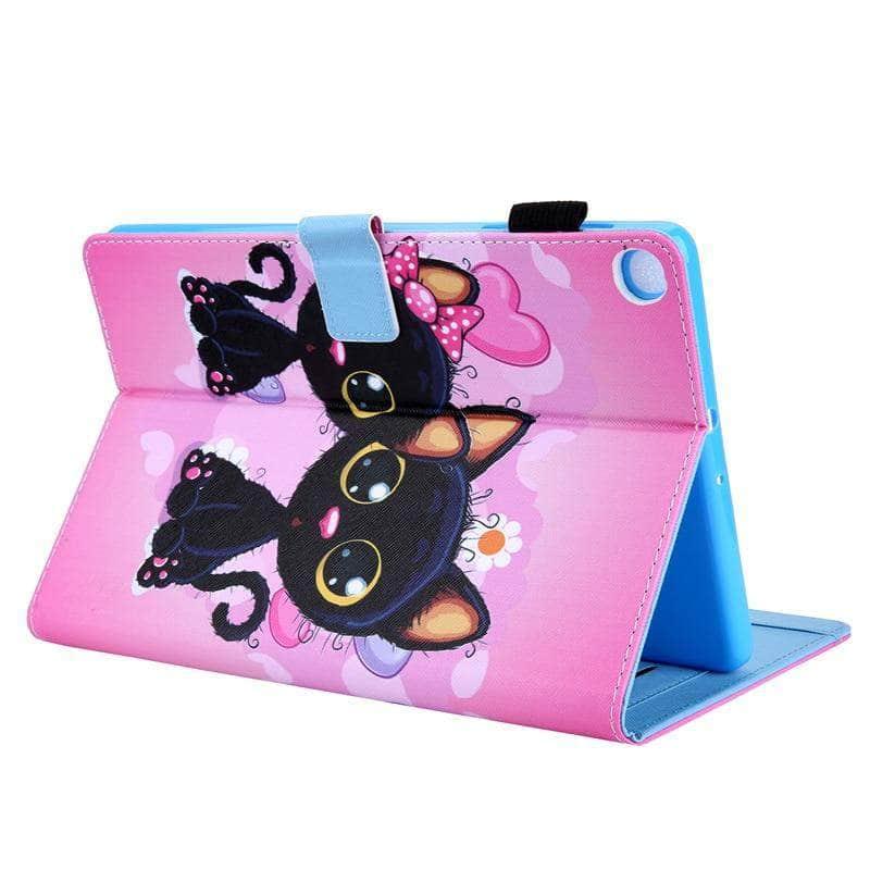 CaseBuddy Australia Casebuddy Galaxy Tab A7 Lite T220 T225 Cartoon Leather Stand Case