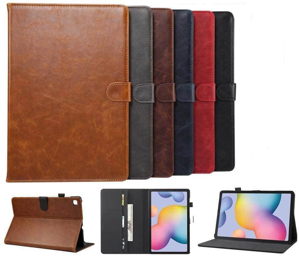 CaseBuddy Australia Casebuddy Galaxy Tab S6 Lite 10.4 P610 P615 Premium PU Leather Stand with Pencil Holder