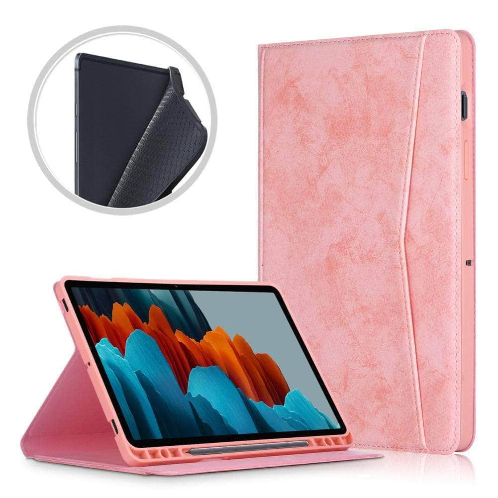 Galaxy Tab S7 11 T870 T875 Folding Flip Stand Wallet Case - CaseBuddy