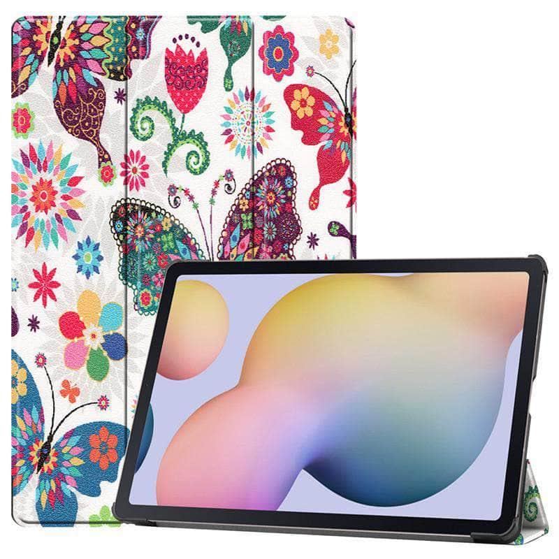 Galaxy Tab S7 Plus 12.4 T970 T975 Auto Sleep/Wake PU Leather Stand Cover - CaseBuddy