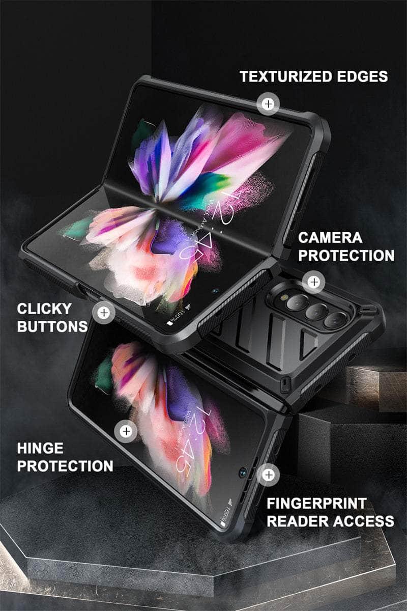 Casebuddy Galaxy Z Fold 3 SUPCASE UB Rugged Belt Clip Case