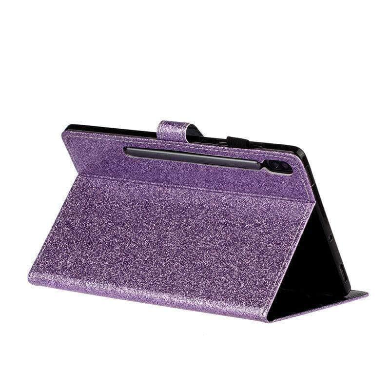 Glitter Case Galaxy Tab S6 10.5 T865 T860 Tablet Flip Stand - CaseBuddy