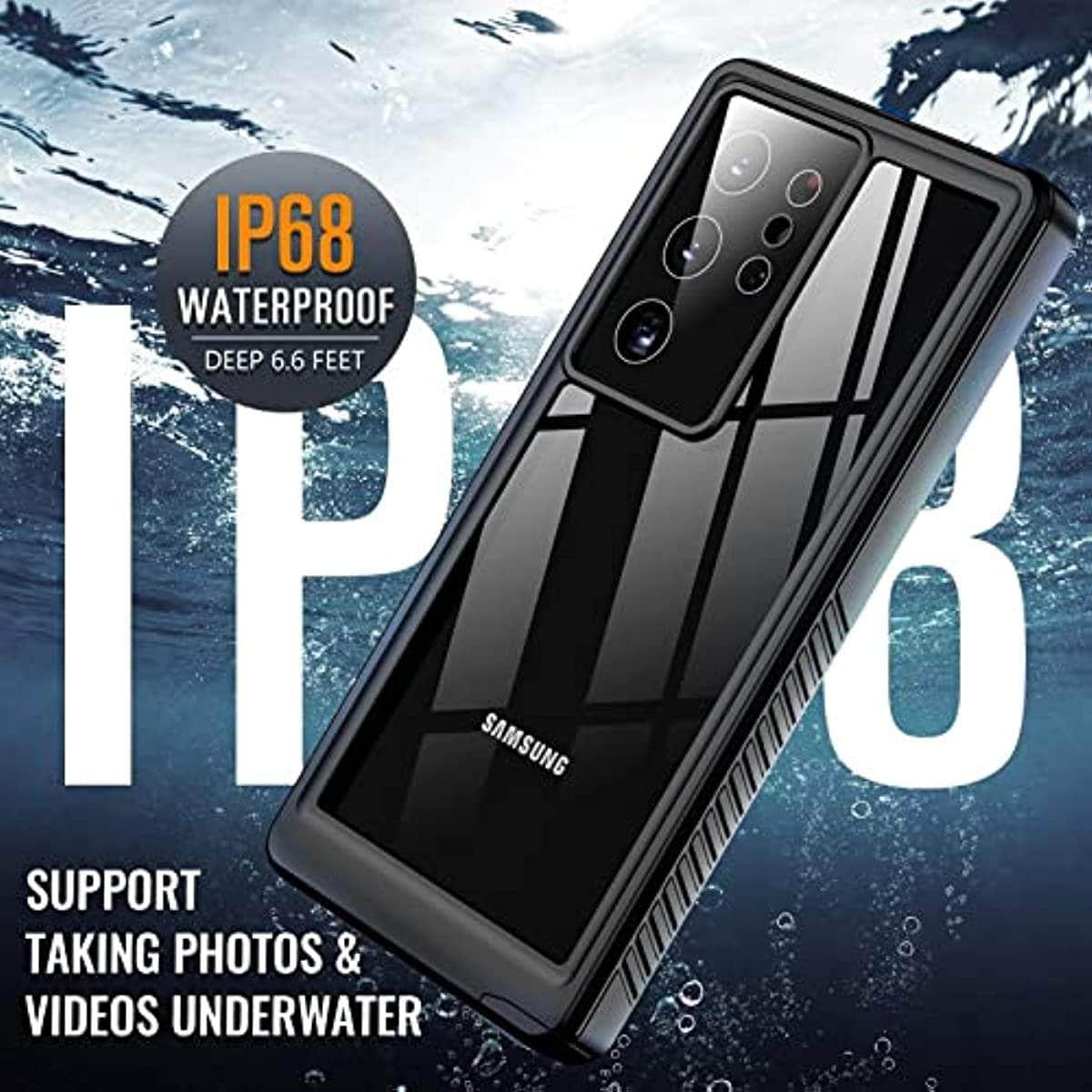 Casebuddy IP68 Waterproof Galaxy S23 Ultra Waterproof Swim Case