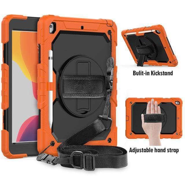 CaseBuddy Casebuddy A1 iPad 10.2 2019/2020 (iPad 7/8) 360 Rotating Protective Case Strap