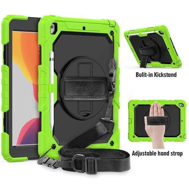 CaseBuddy Casebuddy A7 iPad 10.2 2019/2020 (iPad 7/8) 360 Rotating Protective Case Strap