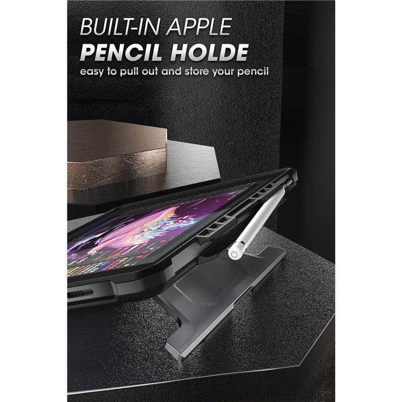 CaseBuddy Australia Casebuddy iPad 10.2 SUPCASE UB Slim Rubber Cover Built-in Apple Pencil Holder