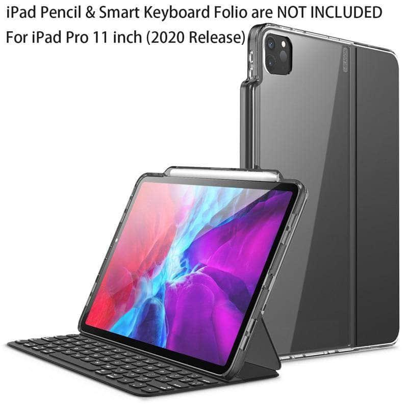 CaseBuddy Australia Casebuddy iPad Pro 11 Case (2020) Smart Keyboard Folio Halo Hybrid Cover