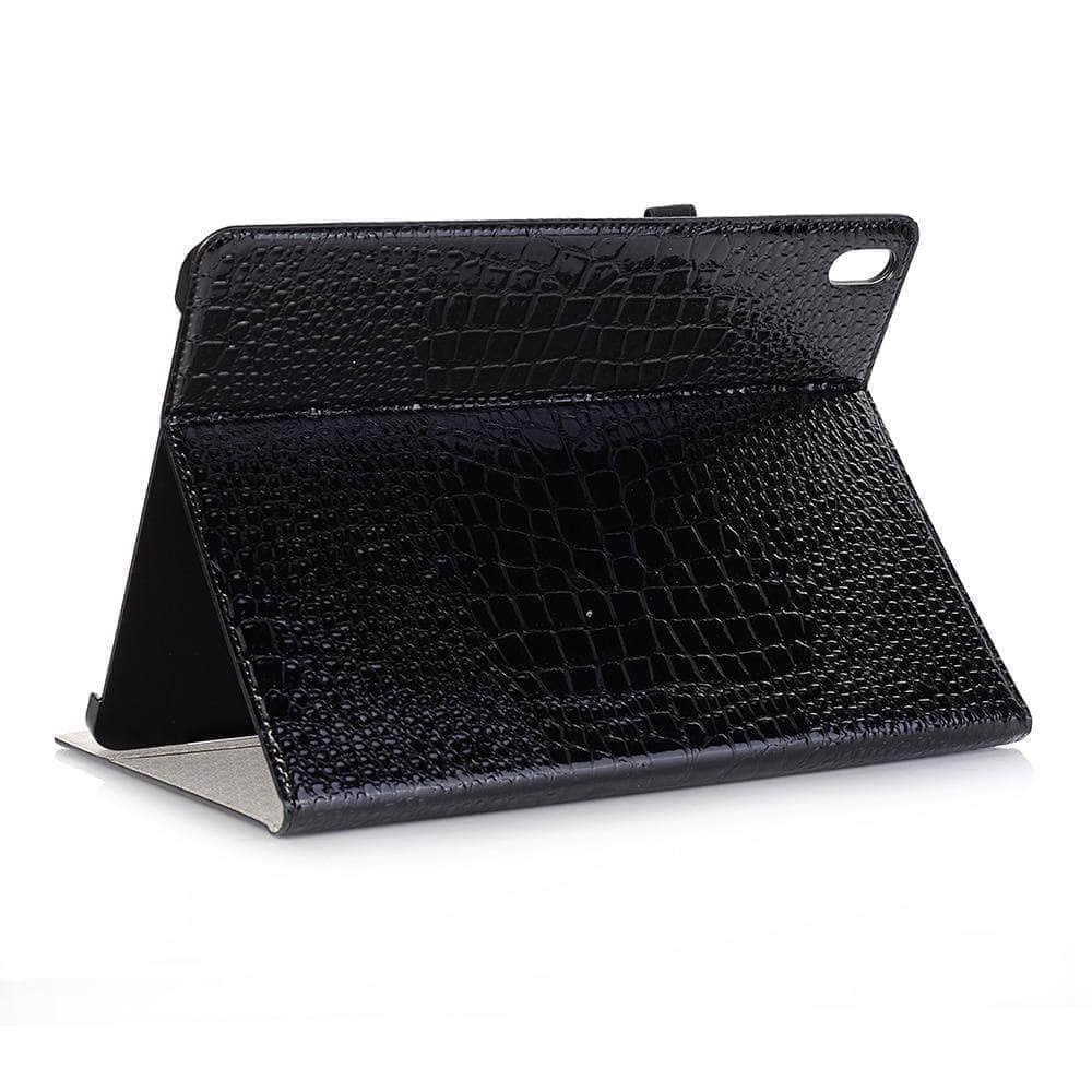 CaseBuddy Australia Casebuddy iPad Pro 12.9 2020 Premium PU Leather Crocodile Pattern Smart Case