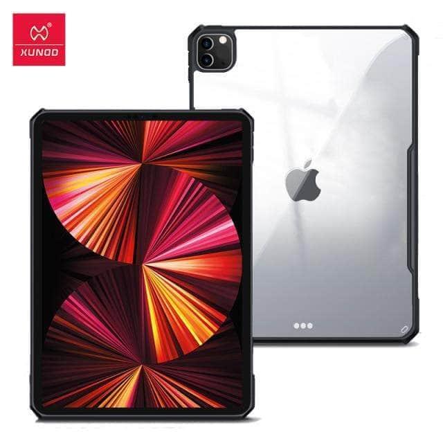 CaseBuddy Australia Casebuddy Black-1 / 2021 iPad  Pro 11 iPad Pro 2021 Xundd Airbag Shockproof Back Transparent Cover