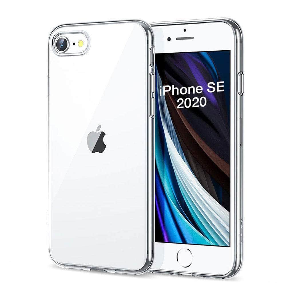 iPhone SE 2020 Transparent Soft Silicone High Quality TPU Cover - CaseBuddy