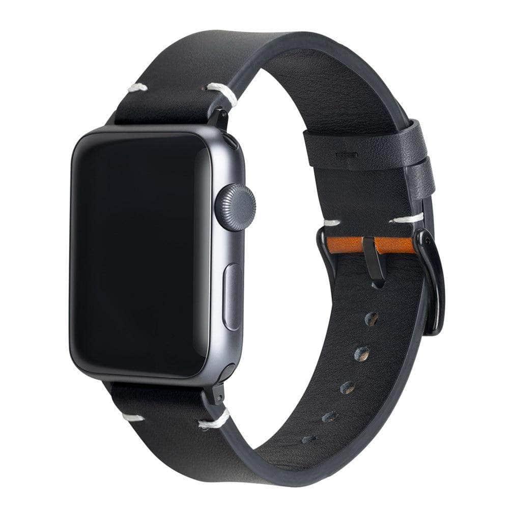 Leather Strap Apple Watch 6 5 4 3 SE 44/42/40/38 Two-Color - CaseBuddy