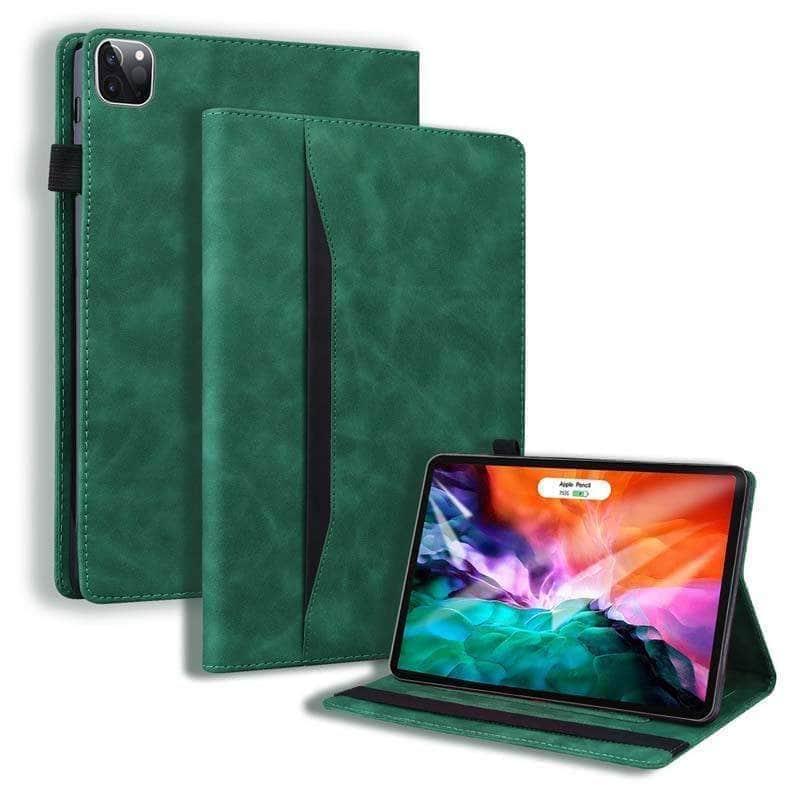 CaseBuddy Australia Casebuddy Luxury iPad Pro 12.9 2021 Stand PU Leather Wallet Cover