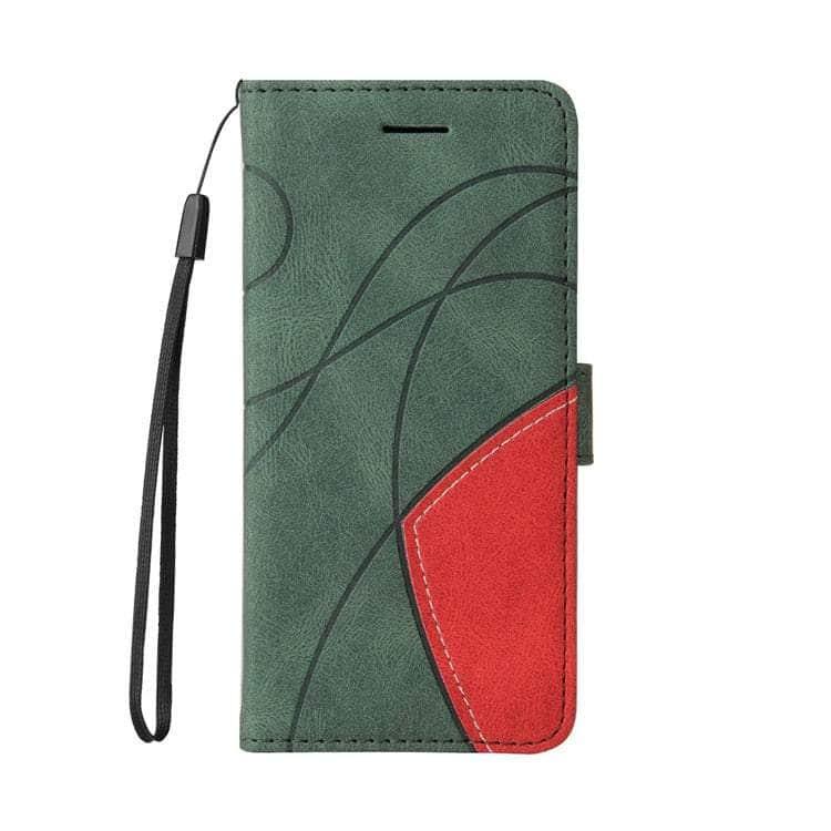 Casebuddy Green / For Pixel 6 Pro Luxury Pixel 6 Pro Leather Wallet Case