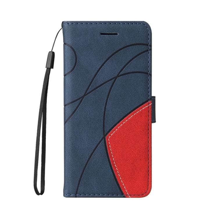 Casebuddy Blue / For Pixel 6 Pro Luxury Pixel 6 Pro Leather Wallet Case