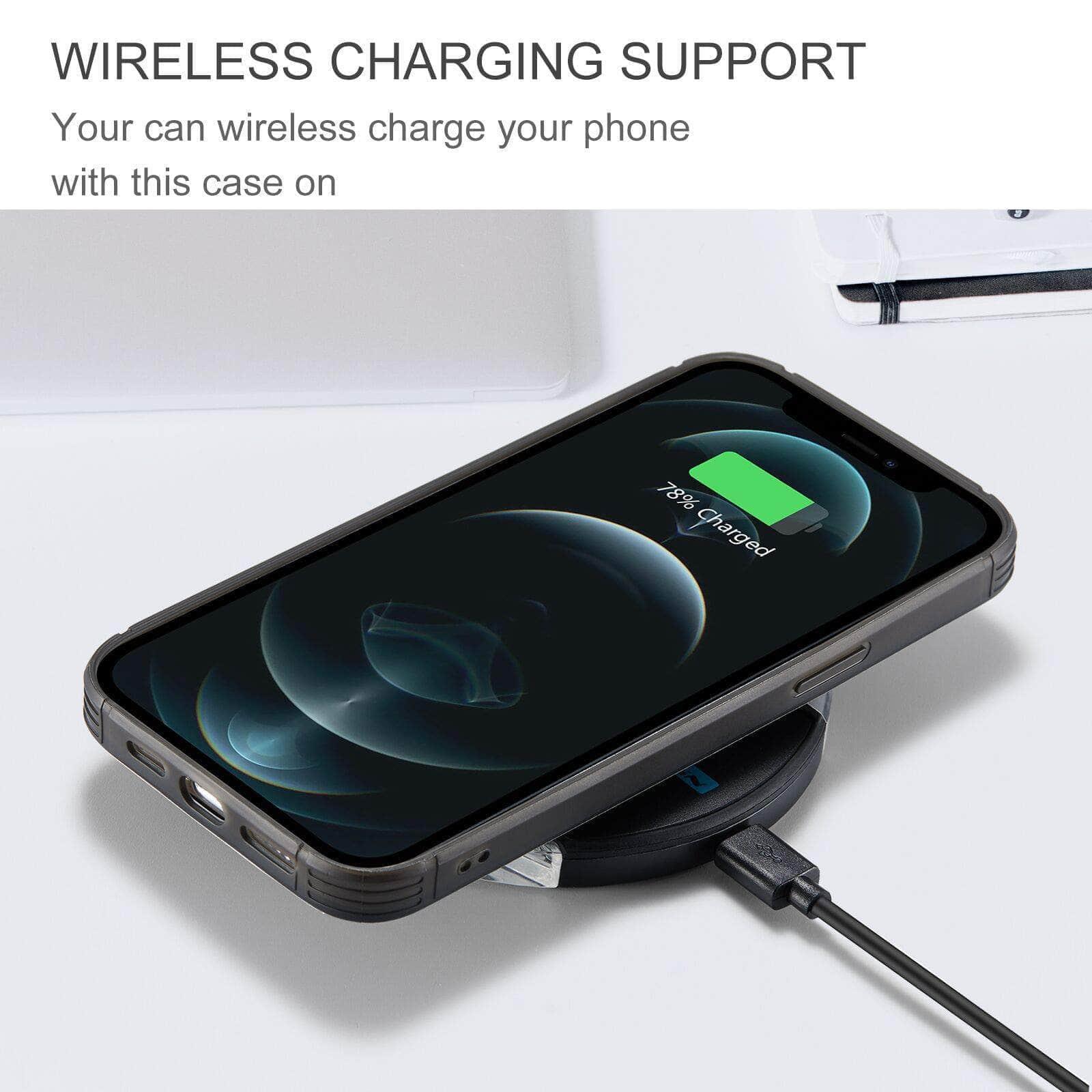 CaseBuddy Australia Casebuddy Magnetic Magsafe Leather Case iPhone 12 Stand Holder