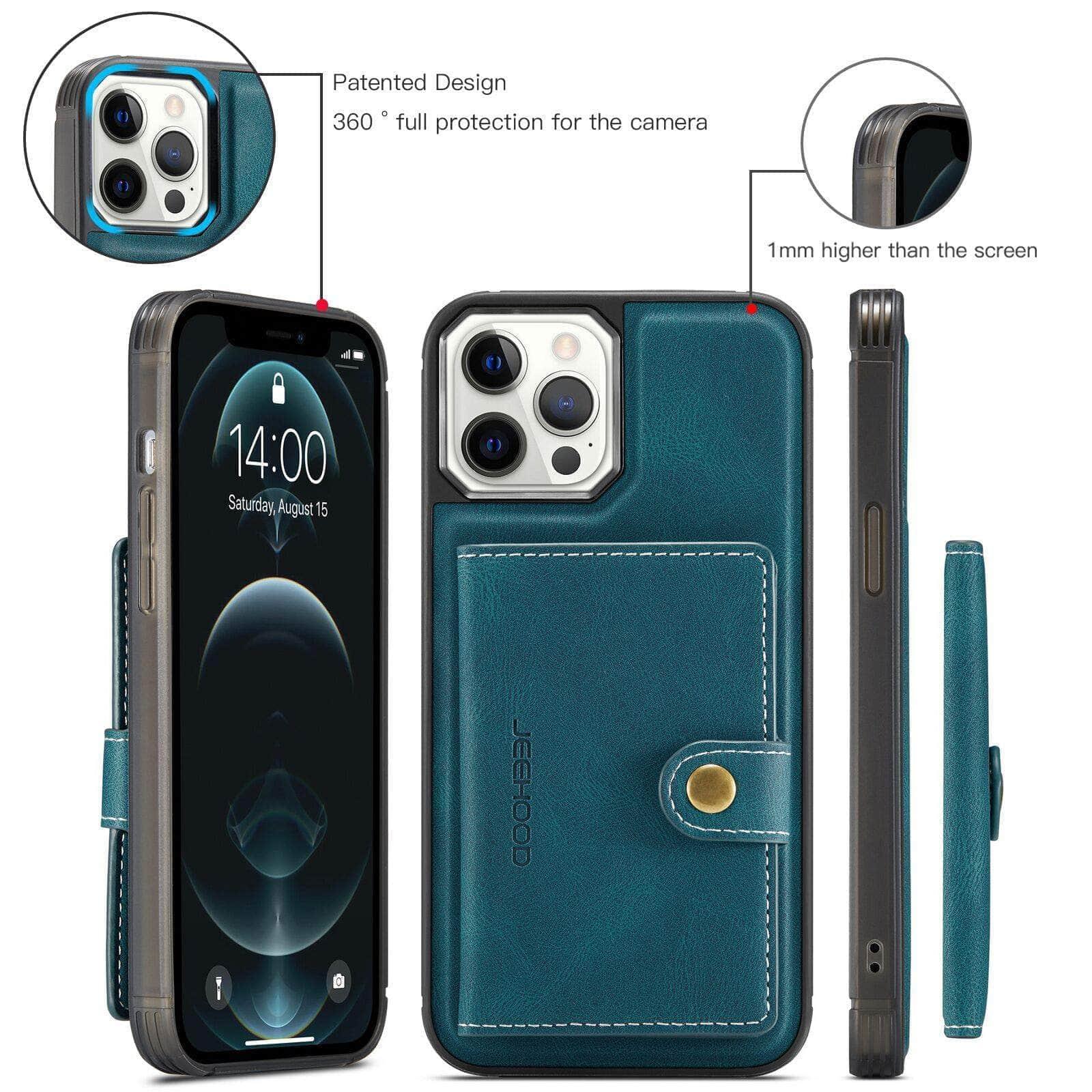 CaseBuddy Australia Casebuddy Magnetic Magsafe Leather Case iPhone 12 Stand Holder