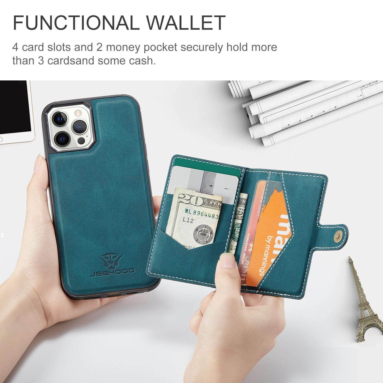 CaseBuddy Australia Casebuddy Magnetic Magsafe Leather Case iPhone 12 Stand Holder