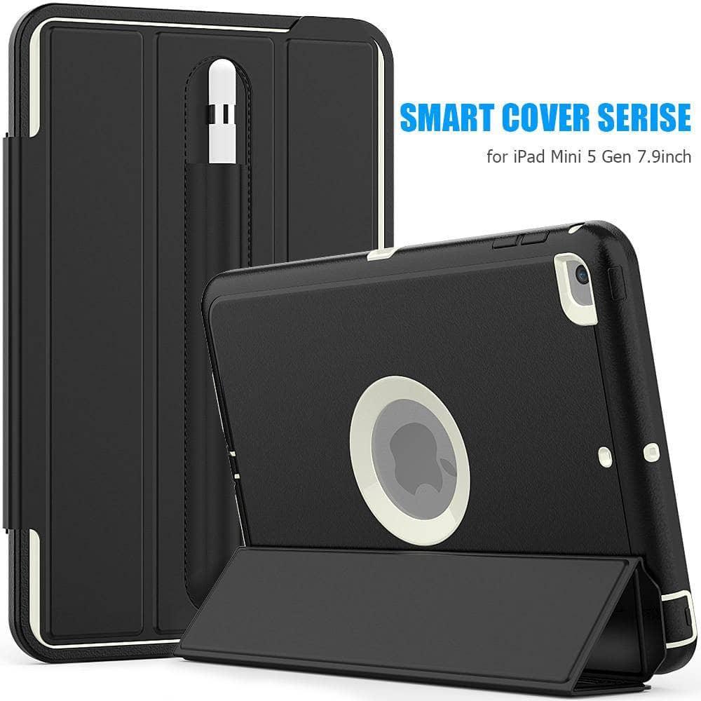 Magnetic Smart Sleep Awake Trifold Cover Case iPad Mini 5 2019 A2133 - CaseBuddy