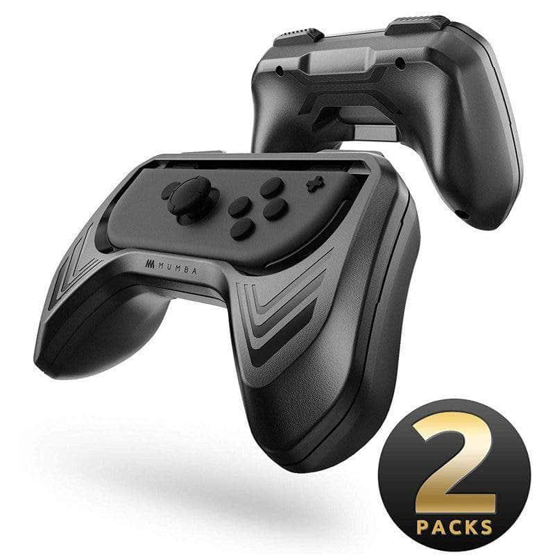 CaseBuddy Australia Casebuddy Black Nintendo Switch Mumba Joy-Con 2-Pack Switch Controller