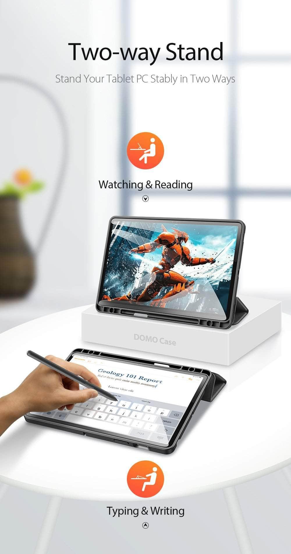 Pencil Holder Galaxy Tab S7 Plus 12.4 T970 T975 Smart Magnetic Cover - CaseBuddy