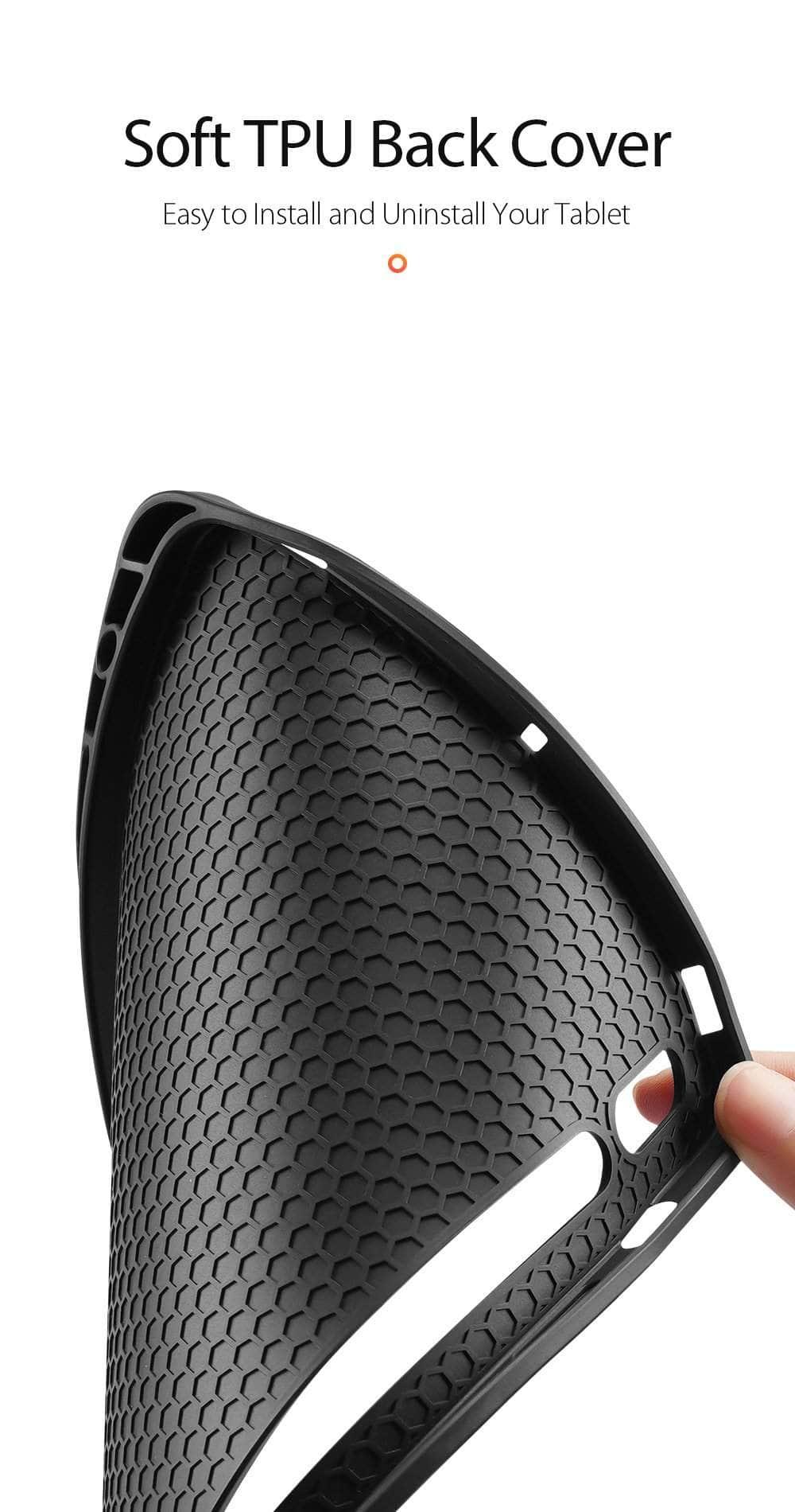 Pencil Holder Galaxy Tab S7 Plus 12.4 T970 T975 Smart Magnetic Cover - CaseBuddy