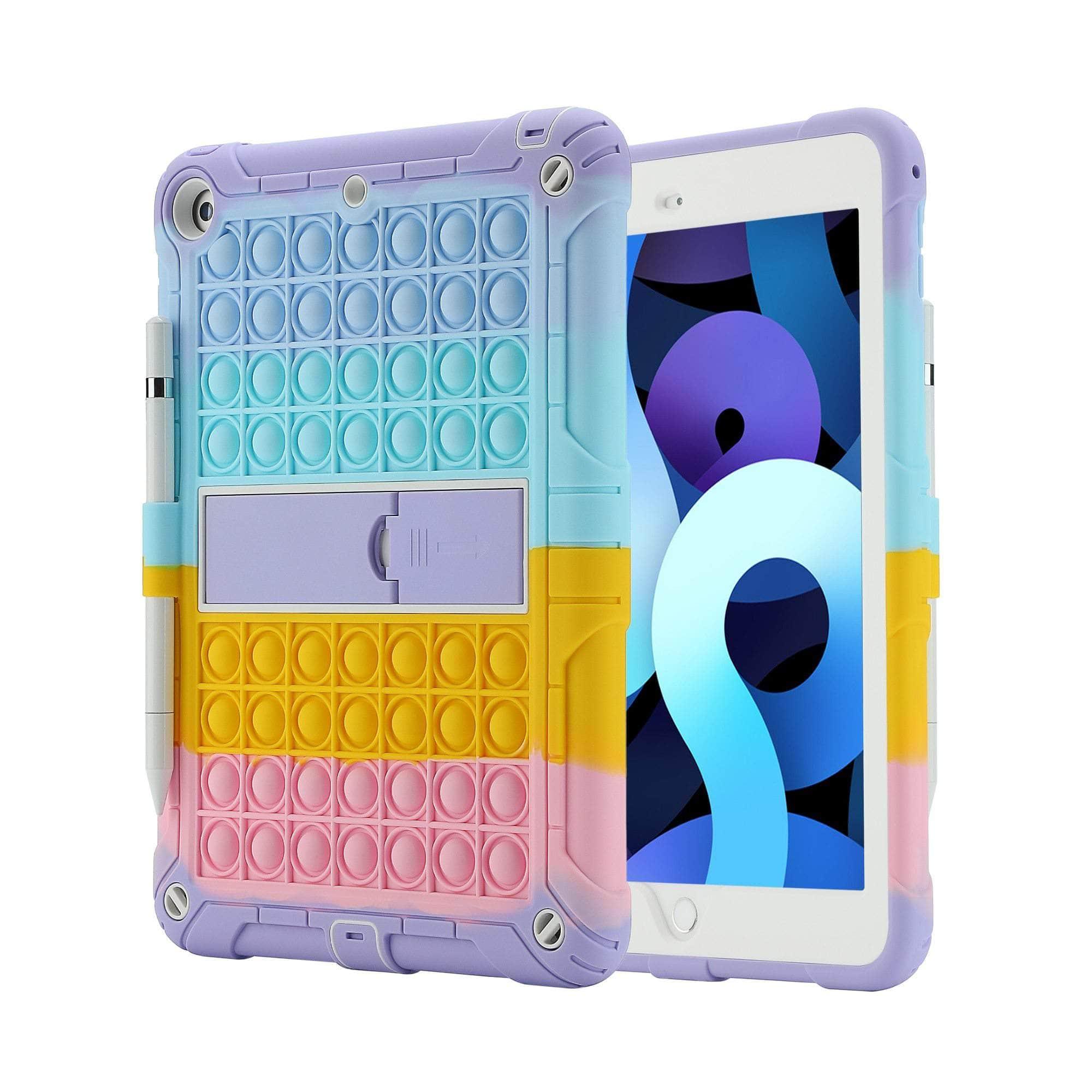 CaseBuddy Australia Casebuddy Pop Push It iPad 9 Bubble Non-toxic Soft Silicone Case