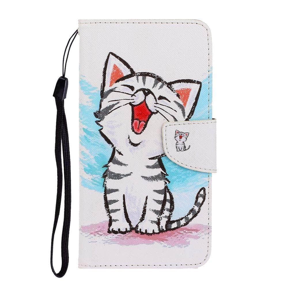 Printed Fun Style Leather Case Galaxy - CaseBuddy