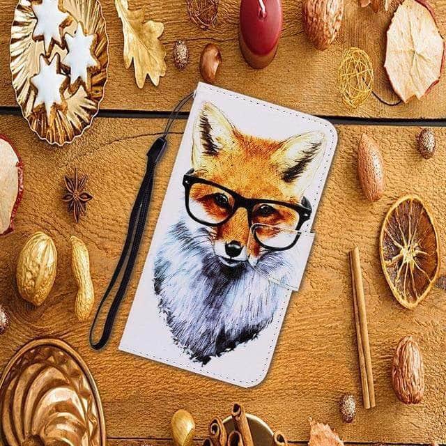 Printed Fun Style Leather Case Galaxy - CaseBuddy