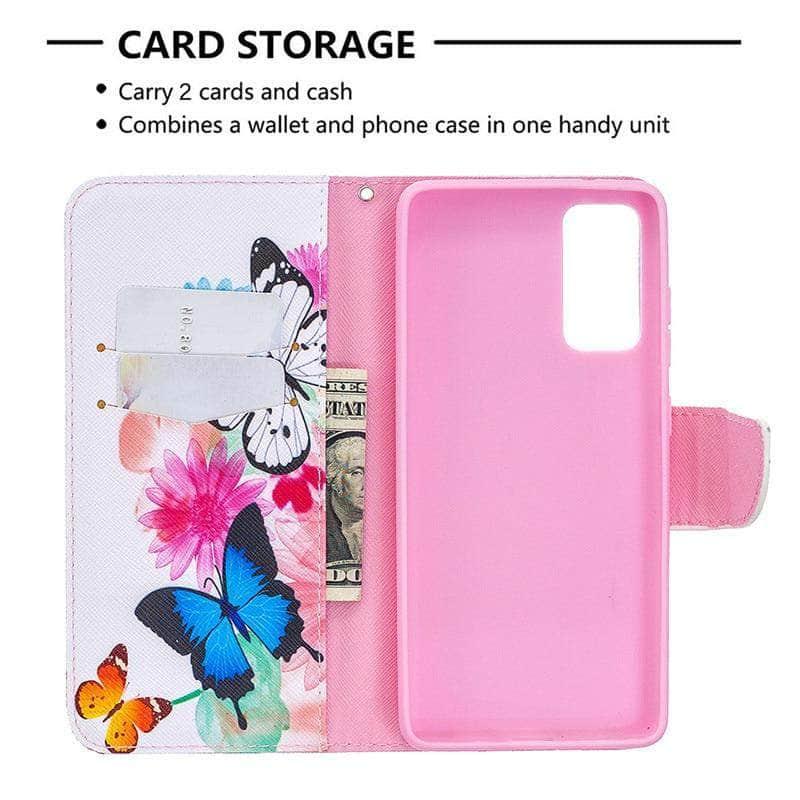 Printed Nature Leather Case Galaxy S20 FE Lite - CaseBuddy