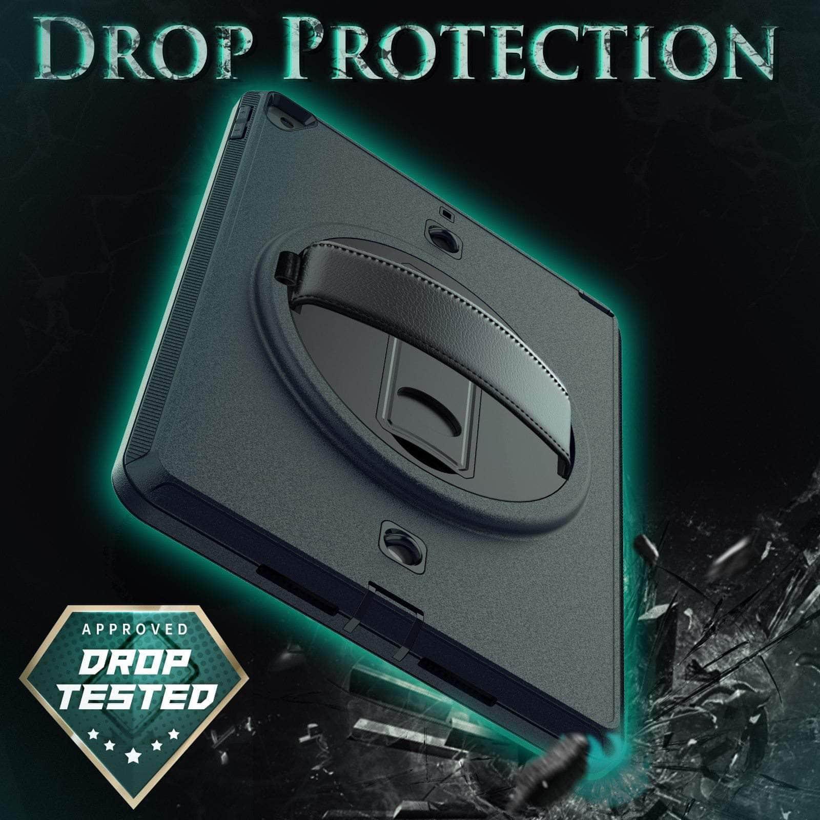 CaseBuddy Australia Casebuddy Rotation iPad 9 Kickstand Hand Strap Case