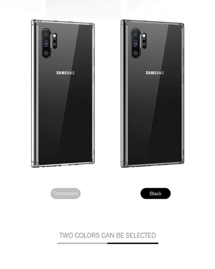 Samsung Galaxy Note 10 Plus 5G Case Transparent Silicon TPU Back Cover - CaseBuddy