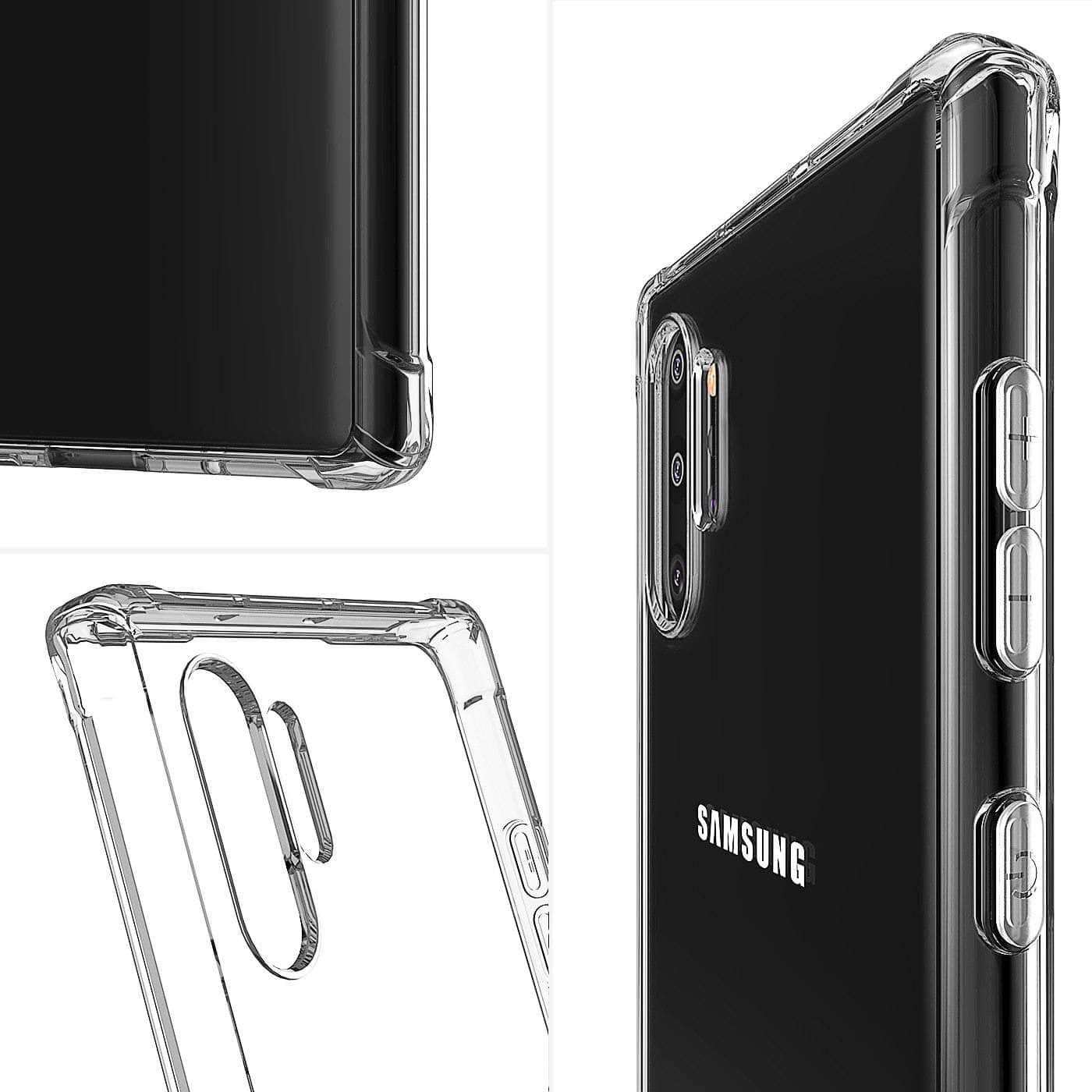 Samsung Galaxy Note 10 Plus 5G Case Transparent Silicon TPU Back Cover - CaseBuddy