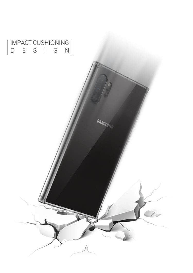 Samsung Galaxy Note 10 Plus 5G Case Transparent Silicon TPU Back Cover - CaseBuddy