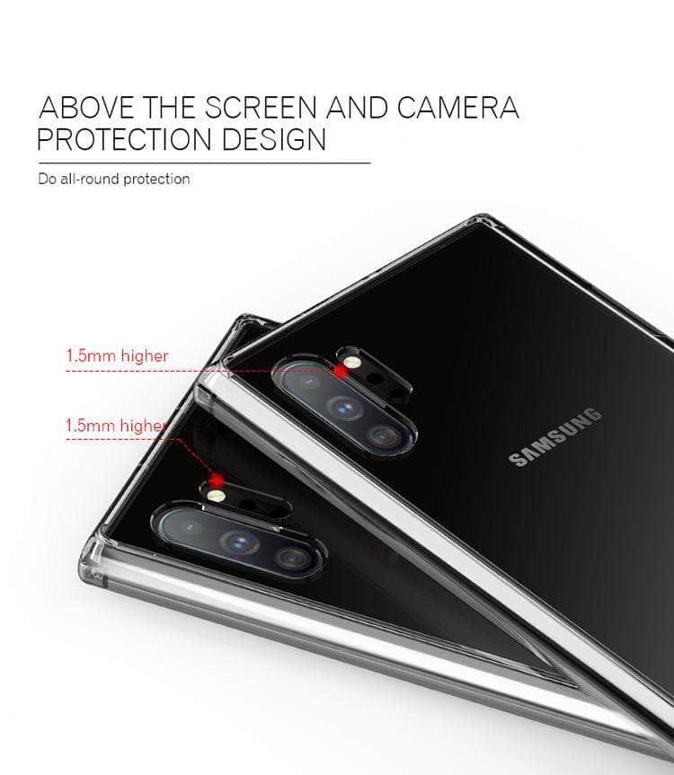Samsung Galaxy Note 10 Plus 5G Case Transparent Silicon TPU Back Cover - CaseBuddy